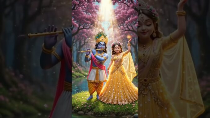 #ai status #radhakrishna 🙏💕 #youtubeshorts #news #trending #aistatus video #subscribe me dosto