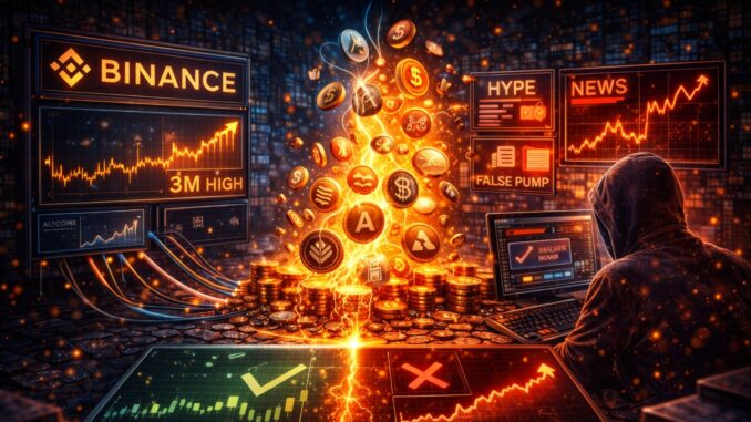 Altcoin Inflows To Binance Just Hit A 3-Month High. The Reason Is Not What You Would Expect
