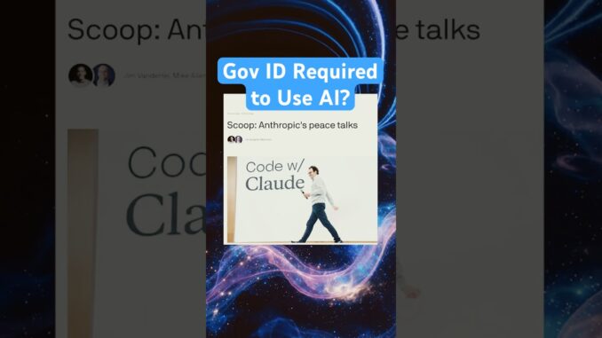 Gov ID Required to Use AI like Anthropic's Claude Mythos? - AI News this week! - Mythos