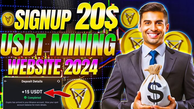 Usdt Mining Free Mining Site || Earn Free Usdt Without Investment || New Usdt Mining Site 2025