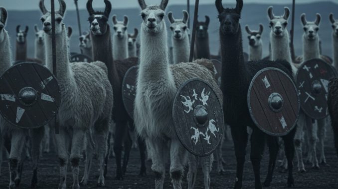 Photo of llamas carrying shields as Meta launches new Llama AI model security tools designed to help cybersecurity teams and developers harness artificial intelligence for defence.