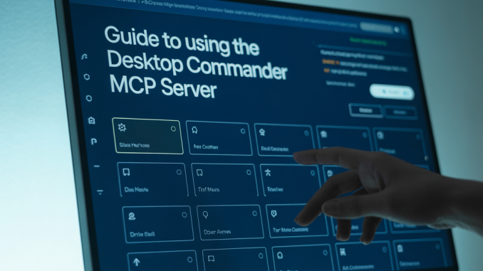 Guide to Using the Desktop Commander MCP Server