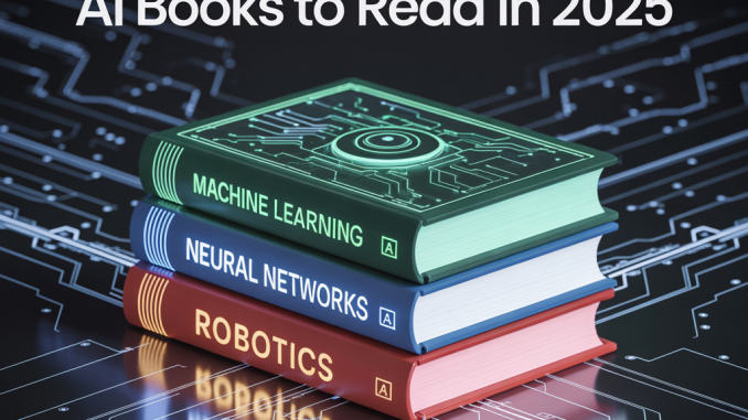 Top Artificial Intelligence AI Books to Read in 2025 Top Artificial Intelligence AI Books to Read in 2025
