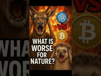 BITCOIN vs AI. That's what is more polluting...