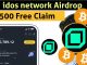 Free idos Token, New Mining, Free Crypto mining, New Mining app, idos network airdrop,