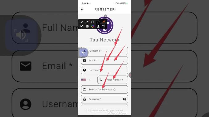 Step-by-step guide on how to mine TAU NETWORK MINING ⛏️⛏️⛏️