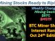 ⛏️Bitcoin Mining Sector Short Rankings and News for Oct 24th🚀