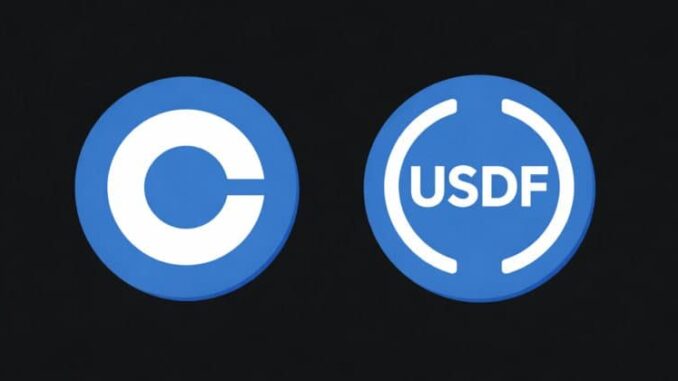 Coinbase begins backend testing of new USDF stablecoin