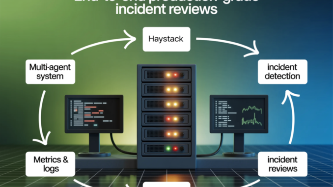 How a Haystack-Powered Multi-Agent System Detects Incidents, Investigates Metrics and Logs, and Produces Production-Grade Incident Reviews End-to-End