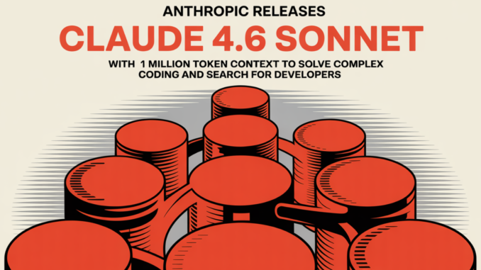 Anthropic Releases Claude 4.6 Sonnet with 1 Million Token Context to Solve Complex Coding and Search for Developers
