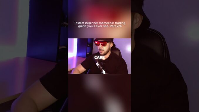 Fastest Memecoin Trading Guide for Beginners. Part 2