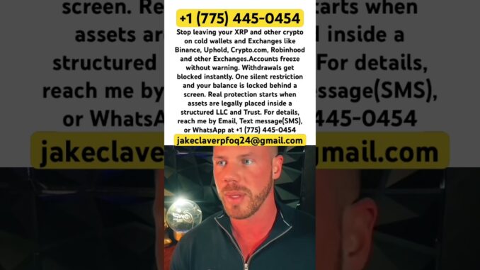 Hacks. Freezes. No Access. Protect Your Crypto#cryptonews #xrp #blockchain