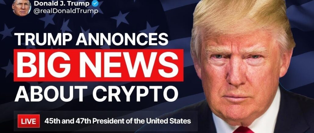 LIVE: Trump Announces Important News About Crypto! This Speech Will Change the Crypto Industry