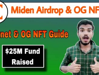 Miden Airdrop Guide - $25M Fund Raised - OG NFT Guide (Like Zama)