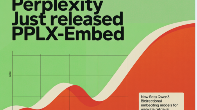 Perplexity Just Released pplx-embed: New SOTA Qwen3 Bidirectional Embedding Models for Web-Scale Retrieval Tasks