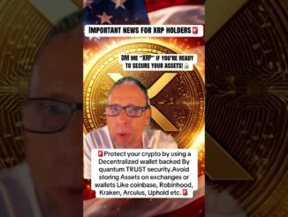 Want to secure your crypto? Comment below I'll guide you #xrp #crypto #viral #bitcoin #ripple