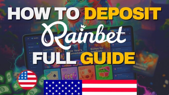 2026 How to Deposit Money on Rainbet Online Casino ( Crypto, money, etc. )