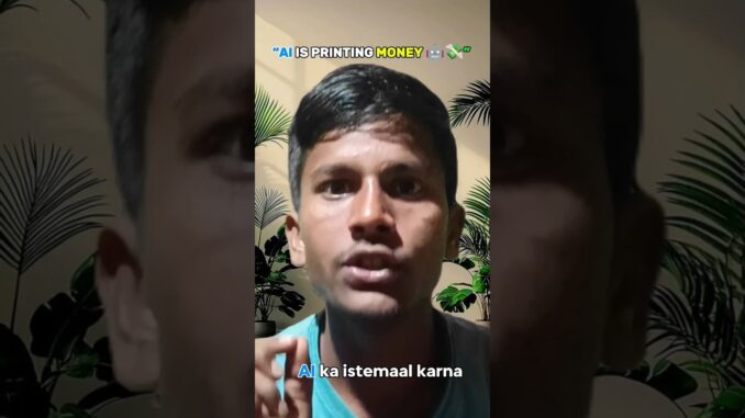 AI Se Passive Income Kaise Kamaye? (Beginner Guide)#shorts #AISideHustle#FutureSkills#OnlineEarning