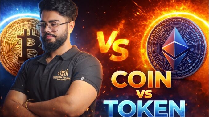Coin v/s token (crypto Trading Course step-by-step for beginners)