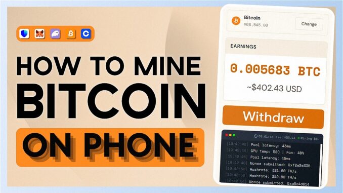 How to Mine Bitcoin 2026: Free BTC Mining Tutorial for Beginners (No Hardware)