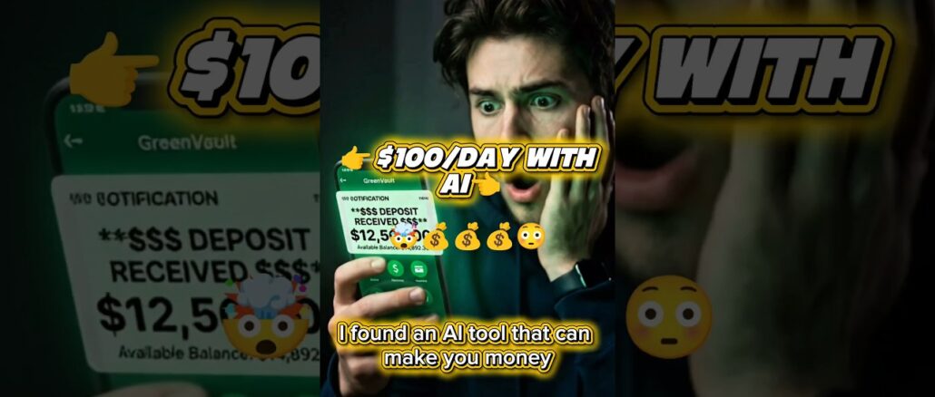 Make $100 $ Day With AI (Beginner Friendly)  💰🔥 BEST