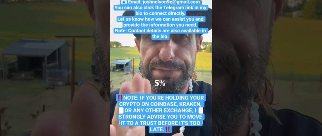 Scary news about " crypto " today. All crypto holders must listen 🙌  #cryptonews #blockchain