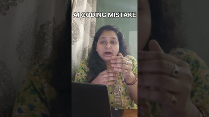 The Biggest AI Coding Mistake Beginners Make (Stop Doing This!)