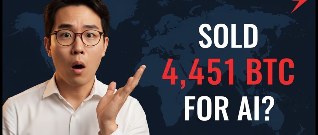 Why This Bitcoin Mining Company Sold 4,451 BTC to Build AI Infrastructure