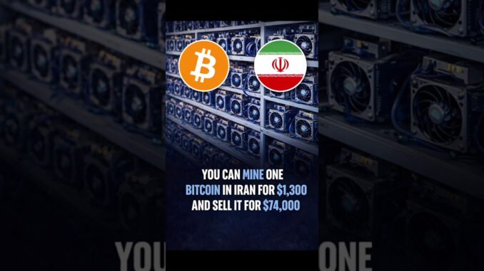 You Can Mine a Bitcoin in Iran for $1,300 — While It’s Worth $74,000 #news #breakingnews