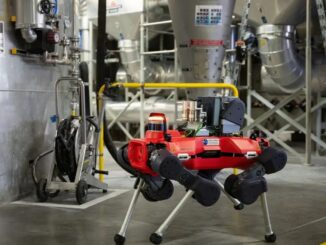 ANYmal robot as ANYbotics’ four-legged autonomous robots will be connected straight into SAP’s backend enterprise resource planning software for physical AI in industrial IoT environments.